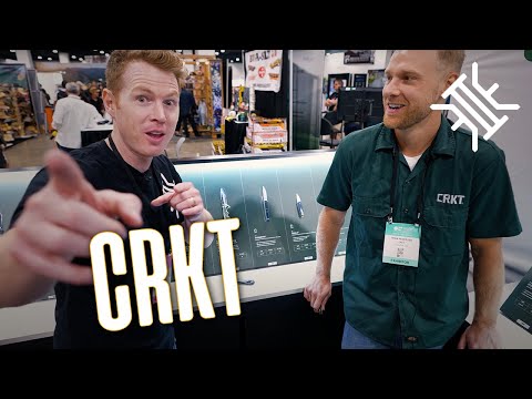 New knives at the CRKT Booth - Outdoor Retailer 2021 Coverage