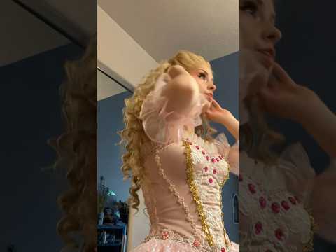 Get ready with me: Barbie Nutcracker version! 💖🩰✨ Dress made by me 🧵 #barbie