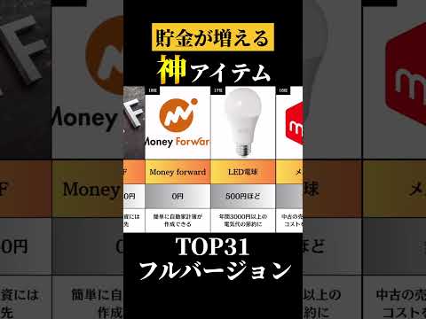 貯金が増える神アイテム　フル