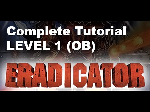 Eradicator Commentary Walkthrough [Level 1] - So glad steam has this game now!!!