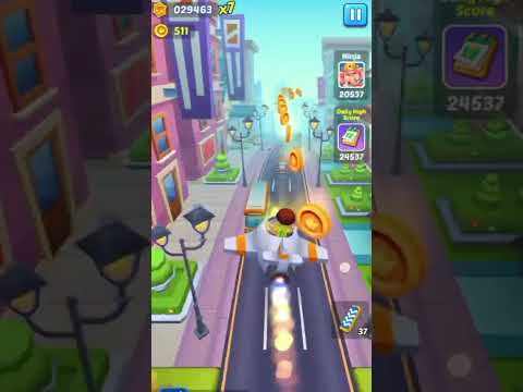 🏃🏃🏃 SUBWAY PRINCESS RUNNER GAME KA VIDEO #shorts #video #vira #viral