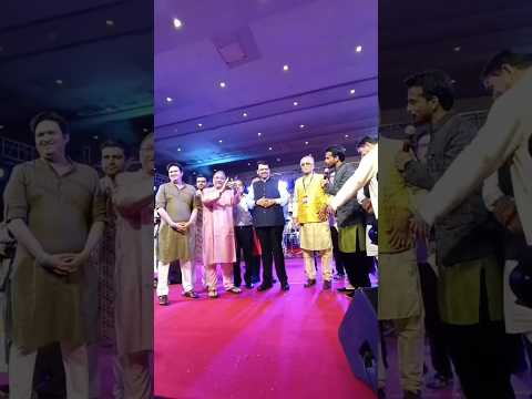 Anchoring Mumbai's Radiance Dandiya | Hon. Devendra Fadnavis | Nikita Dutta