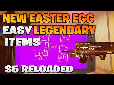 MW3 Zombies EASTER EGG LEGENDARY LOOT Season 5 Reloaded