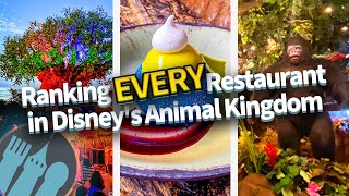 Ranking EVERY Restaurant in Disney's Animal Kingdom