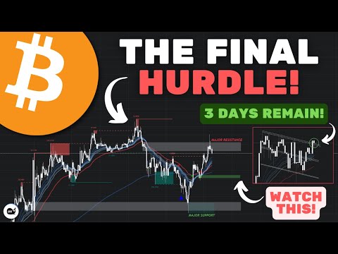 Bitcoin (BTC): The MAJOR Resistance No One Is WATCHING!! This NEEDS TO BREAK! (WATCH ASAP)