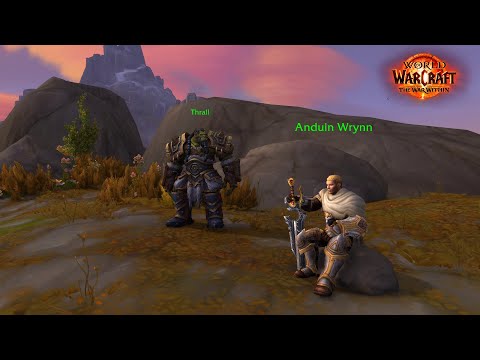 Anduin Thrall Dialogue About Light | WoW War Within