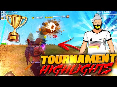 TOURNAMENT HIGHLIGHTS BY KILLER FF || INSANE MOMENTS IN TOURNAMENT