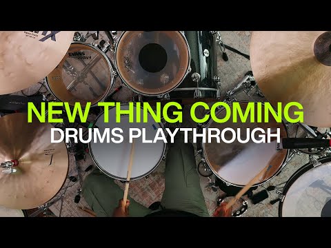 New Thing Coming | Official Drums Playthrough | @elevationworship