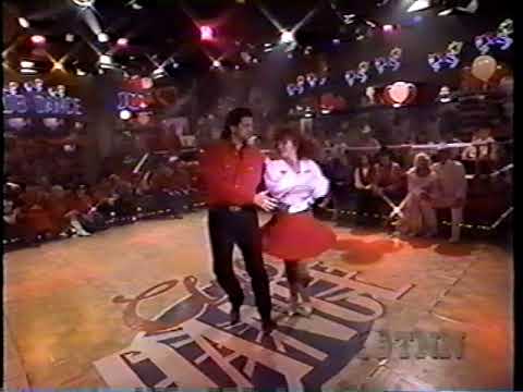 Dan and Kim Perform West Coast Swing Solo Dance on Club Dance Show