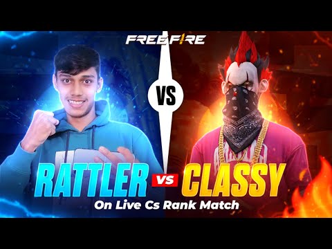 Classy VS Rattler🔥In Cs-Rank Match☠️ I Defeat Region Top -1Team😎With 4-0 ?