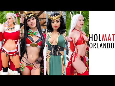 THIS IS SWIMSUIT COMIC CON HOLIDAY MATSURI 2022 HOLMAT COSPLAY MUSIC VIDEO VLOG ANIME EXPO FLORIDA