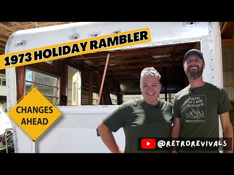 Vintage Holiday Rambler Installing a Crystal-Clear Window & Paint Prep