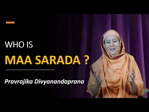 BEST Intro about Maa Sarada | Pravrajika Divyanandaprana