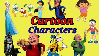 Cartoon characters ll Names of cartoon characters ll for children cartoon character names.