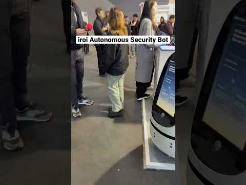 Iroi Autonomous Security Bot #mwc2023