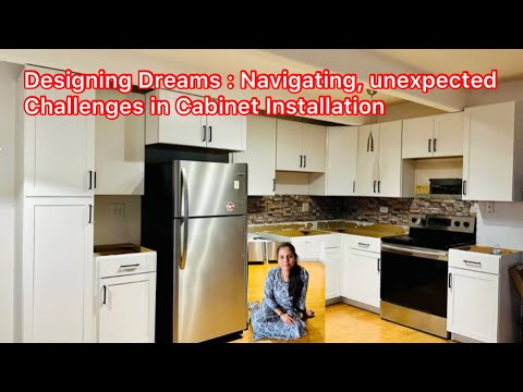 Designing Dreams: Navigating, Unexpected Challenges in Cabinets Installation #JabWeMetUSA #Episode15