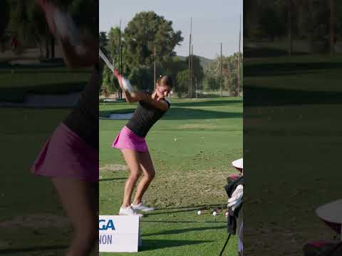 Some swings from the range at the U.S. Girls’ Junior 🤩