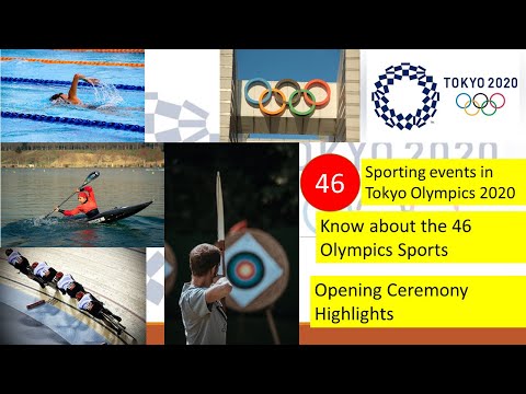 46 Olympic Games of Tokyo Olympics 2020