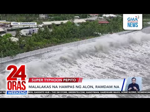 Ragasa ng tubig mula sa dagat, nagpabaha na sa ilang bahagi ng Bicol Region | 24 Oras Weekend