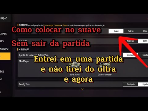 Como tirar o free fire do ultra sem sair da partida, como resolver esse problema 😵‍💫 Como Jogar bem