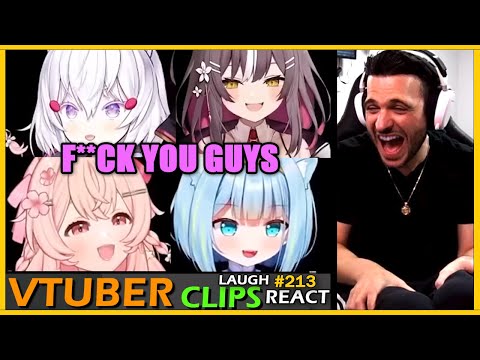 WHEN VTUBERS RAGE AGAIN | REACT and LAUGH to VTUBER clips #213