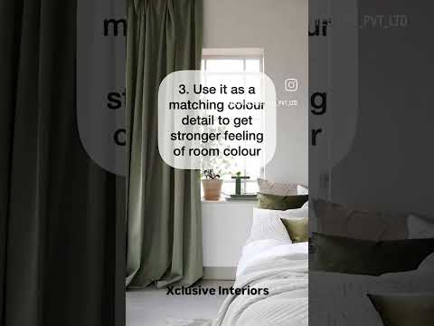 How to make curtains benefit to your interior. #interiordesign #bathroomdecor