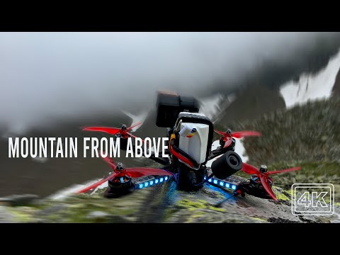 A Cloud Surfing Adventure with FPV Drones High Up on Mountains