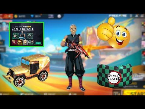 DEMON SLAYER GOLD ROYAL IS COMING | FREE FIRE