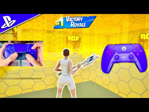 [1 HOUR] PS5 PRO Controller ASMR 😴 HandCam Fortnite BOX PVP Gameplay 📦