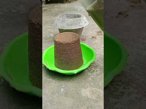 [[Cement Craft Ideas Concrete Flowet pots]]