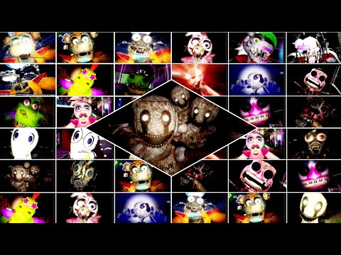 Five Nights At Freddy's: Security Breach -  All Jumpscares