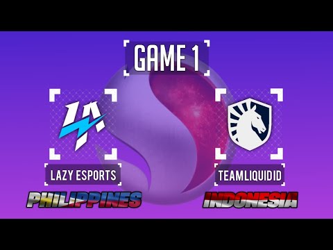 LAZY ESPORTS vs TLID GAME 1 (PHILIPPINES vs INDONESIA) | ESL SNAPDRAGON PRO SERIES