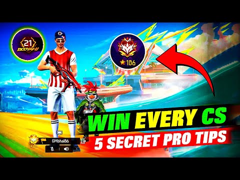 Winning Every CS Rank Match! 🎯 How to Win Every CS Rank Match - Garena Free Fire