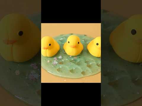 #asmr #pipingbagsslime #satisfying #relax #duck #pond