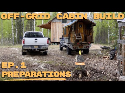 Removing Stumps, Falling Trees And Moving A Shed | Cabin Build Ep. 1