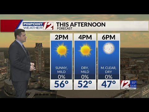 WPRI 12 Weather Forecast 11/15/24: Red Flag Warning Today; Dry, Mild This Weekend