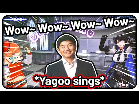 Nerissa chooses violence! Yagoo sings with the idols then gets kicked off the stage 【Hololive EN】