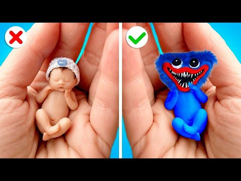 Huggy Wuggy uses Parenting Hacks! Genius GADGETS and Cool DIY Hacks for Parents by Gotcha! Viral