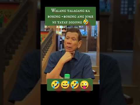 PERO YONG JOKE MO TATAY DIGONG NAKAKABUHAY🤣💚👊🏻 | #tataydigong #rodrigoduterte