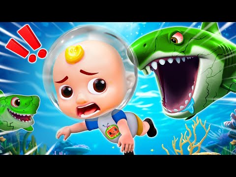 Baby Sharks in the Water | + More Kid Song 👮 | CoComelon Nursery Rhymes & Kids Songs