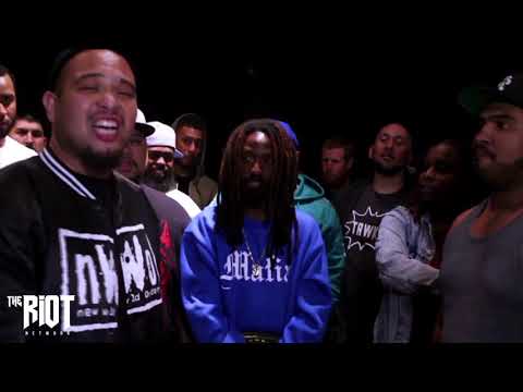 The Riot Network - TRAV UNCUT  VS TINO | Rap Battle | March Madness