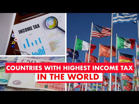 Countries with the highest income tax