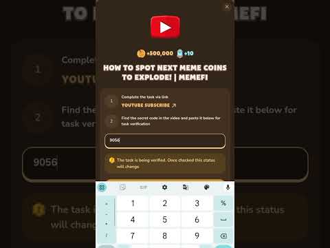 HOW TO SPOT NEXT MEMECOINS TO EXPLODE! | MEMEFI New Video Code