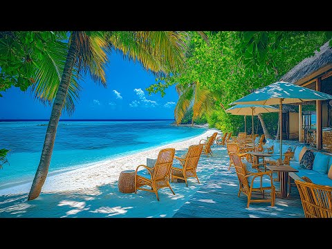 Summer Ambience At The Maldives Beach & Bossa Nova Jazz - Summer Bossa Nova Jazz & Ocean Waves Sound