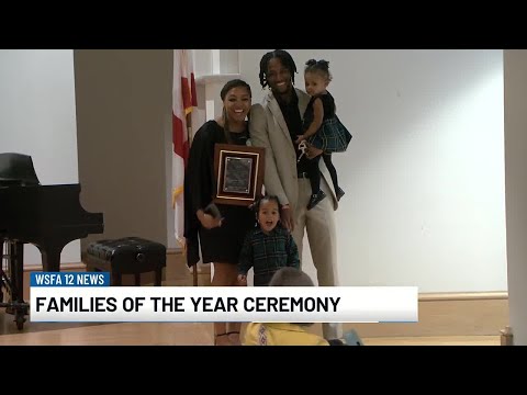 Families of the Year ceremony held Sunday