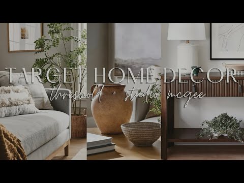 HOME DECOR AT TARGET |Threshold + Studio McGee 2024