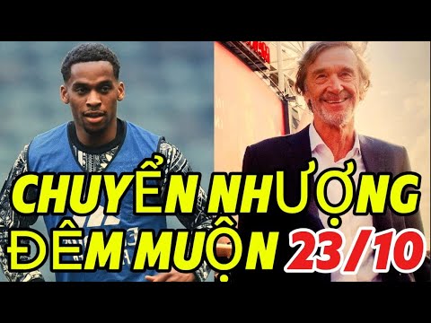 CHUYỂN NHƯỢNG ĐÊM MUỘN 23/10,  MU SỢ ANTONY, PSG THOÁT THUA, REAL NGƯỢC DÒNG,