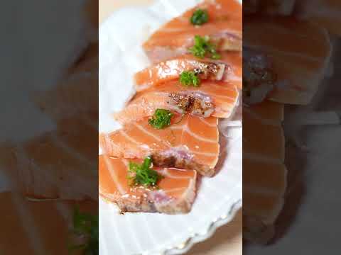 Cá Hồi Aburi - Sake Aburi | Tassui #shorts