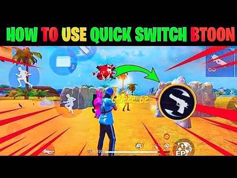 How To Use Quick Weapon Switch Button 2 And 3 Fingers || #freefire