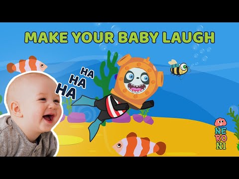 Goofy Panda and Beebee Will Make Your Baby Laugh | Underwater Experience | Neroni Kids